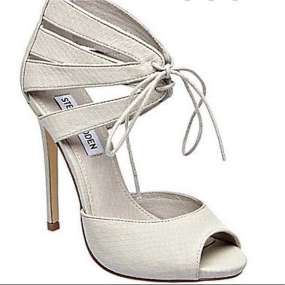 Steve Madden Shoes - Gray Mucho Sandal Heels
